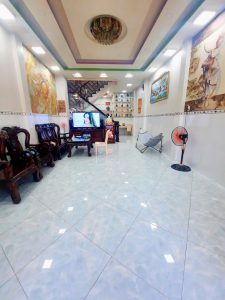 Nhà 2 Tầng nở hậu hơn 5m, Hẻm xe hơ(4)